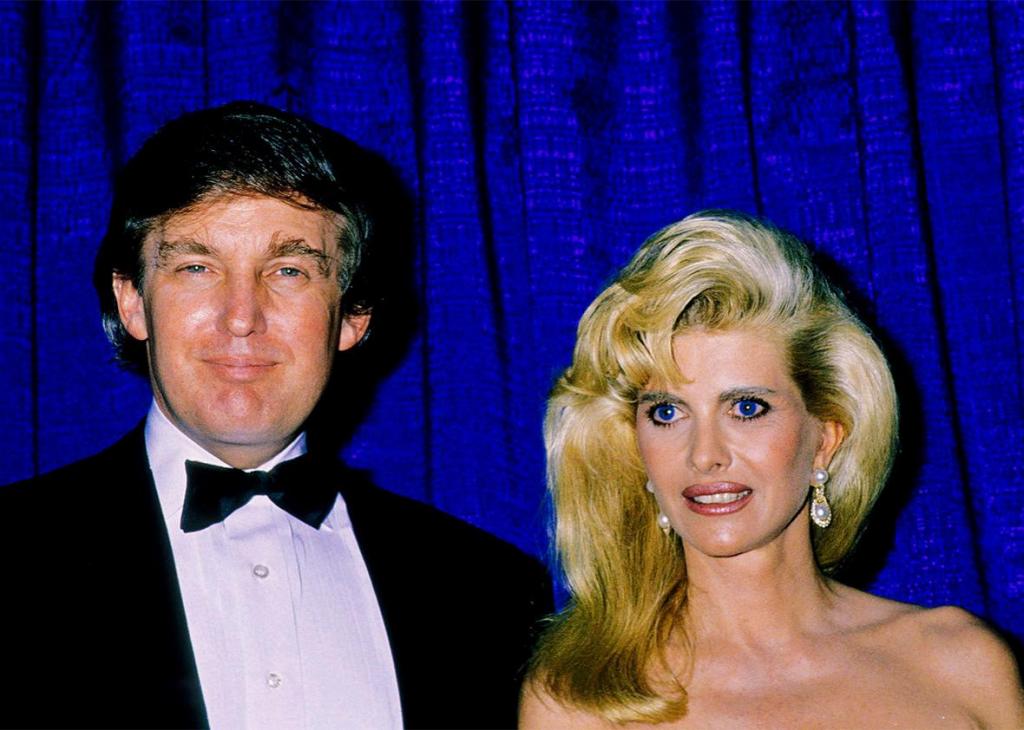 Трамп с первой женой