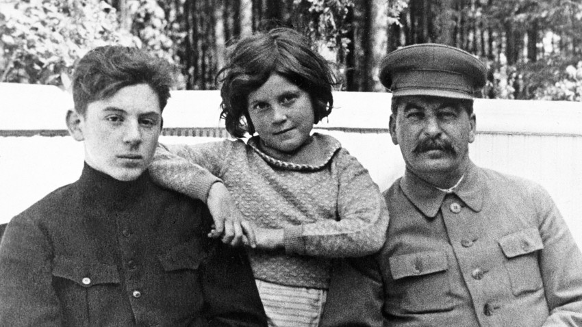Сталин и дети