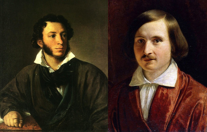 Гоголь и Пушкин